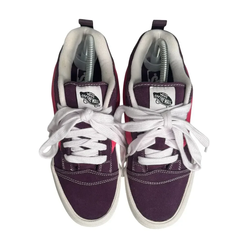 Vans Knu Stack Platform Sneakers Lollipop Purple Chunky Shoes Womens 9